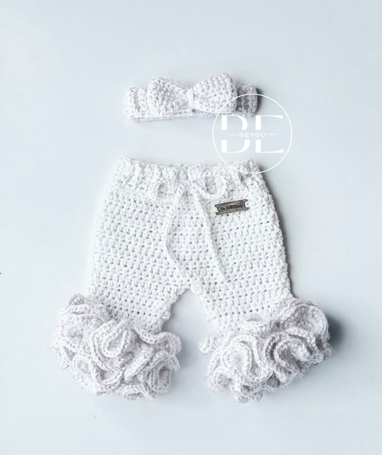 Ruffle pants w/Bow set