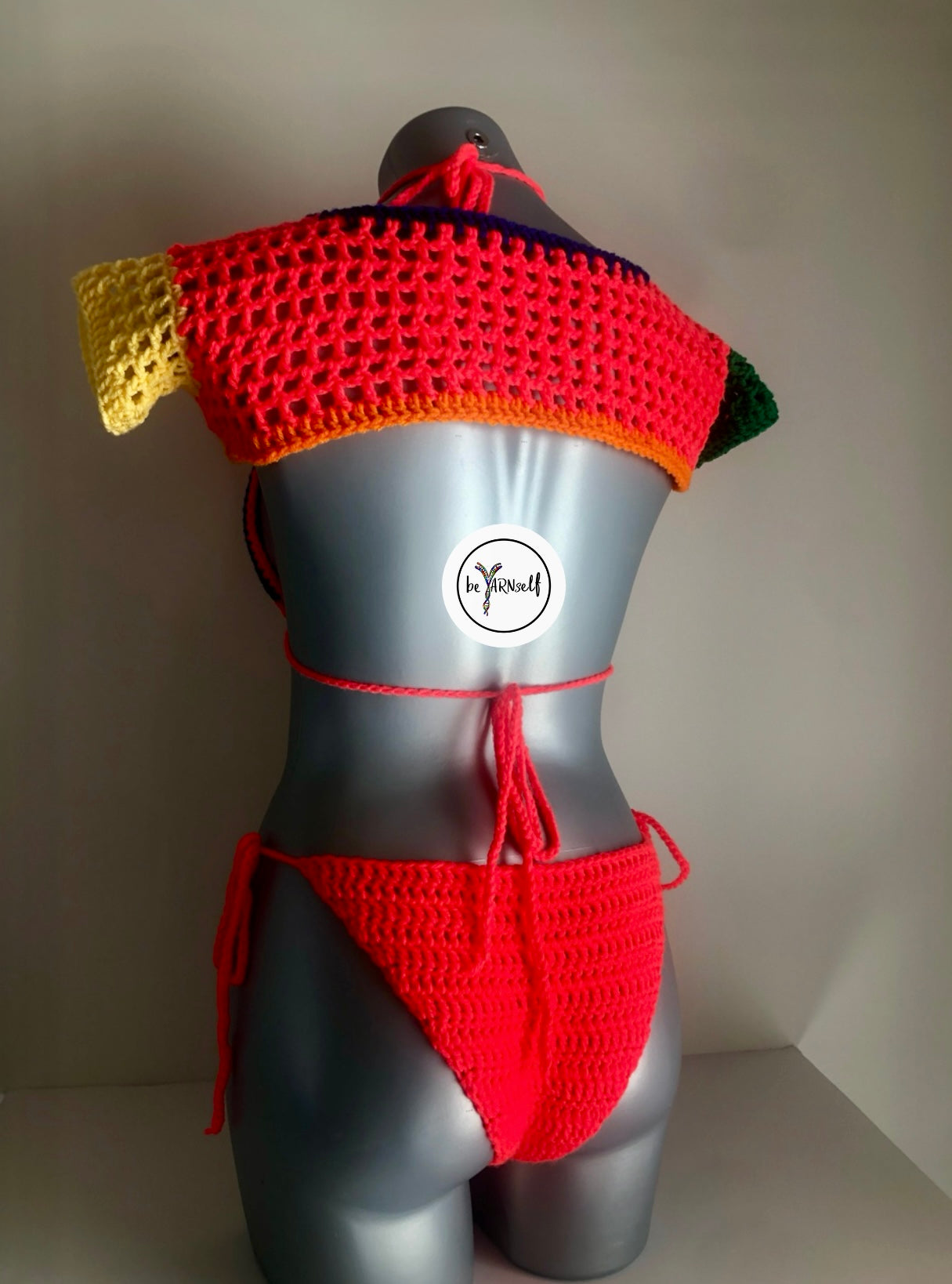 Skittles 🟡🟢🔵🟣🟠🌈 Bikini Set