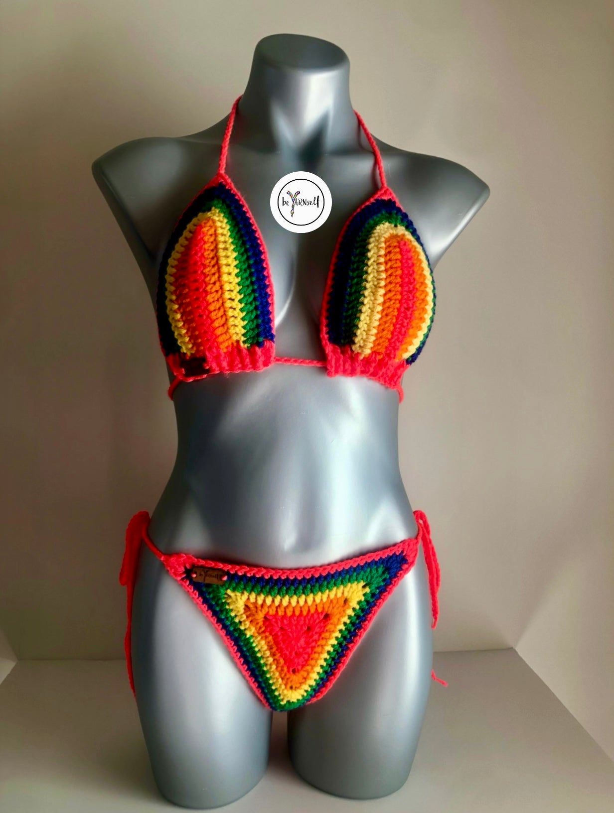 Skittles 🟡🟢🔵🟣🟠🌈 Bikini Set