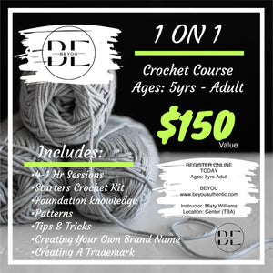 1 ON 1 Crochet Course